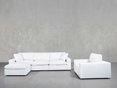 4-1 Sectional & Armchair Set