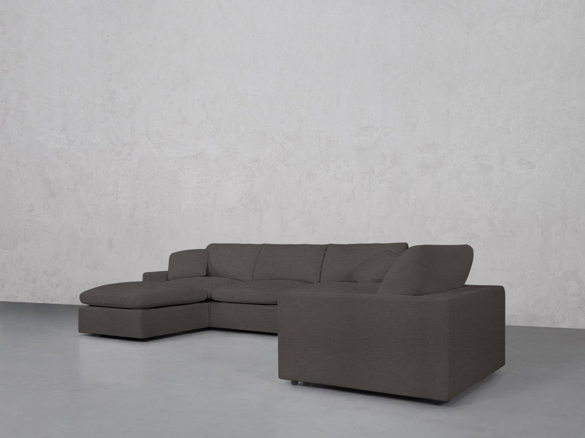 4-1 Sectional & Armchair Set (Thin Arms) - 7th Avenue