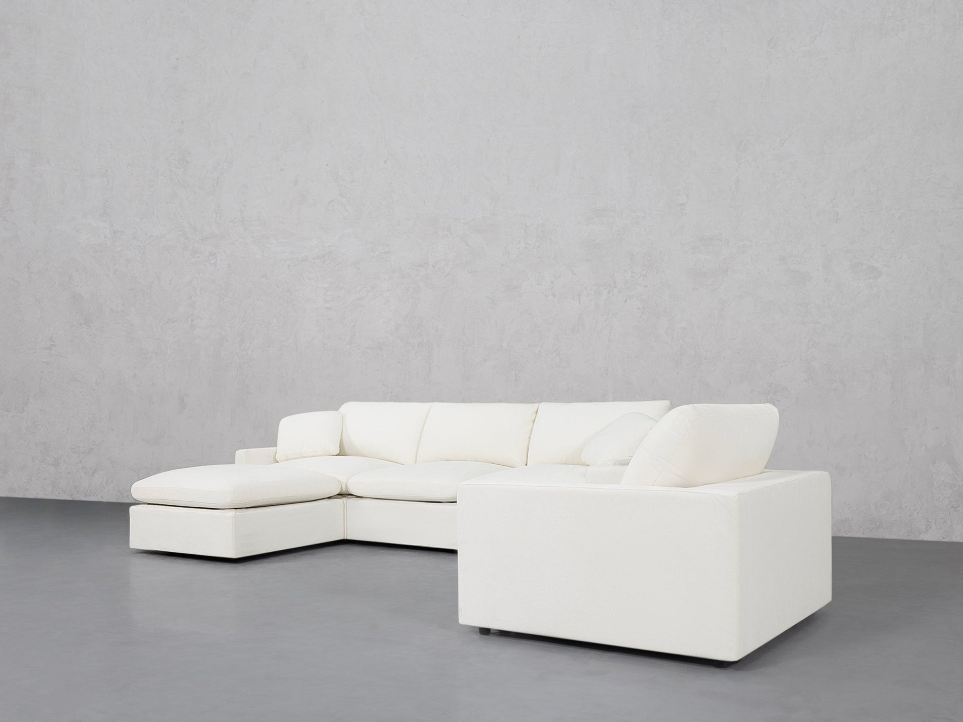 4-1 Sectional & Armchair Set (Thin Arms) - 7th Avenue