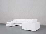 4-1 Sectional & Armchair Set (Thin Arms) - 7th Avenue
