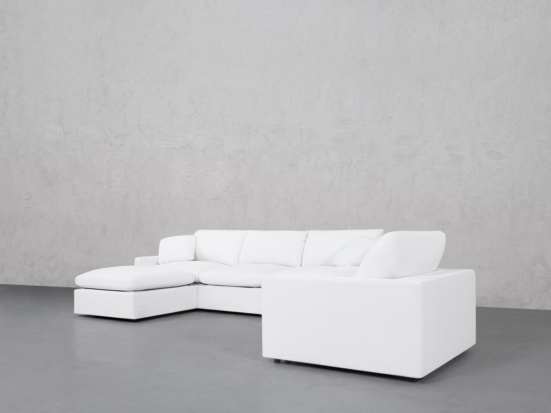 4-1 Sectional & Armchair Set (Thin Arms) - 7th Avenue