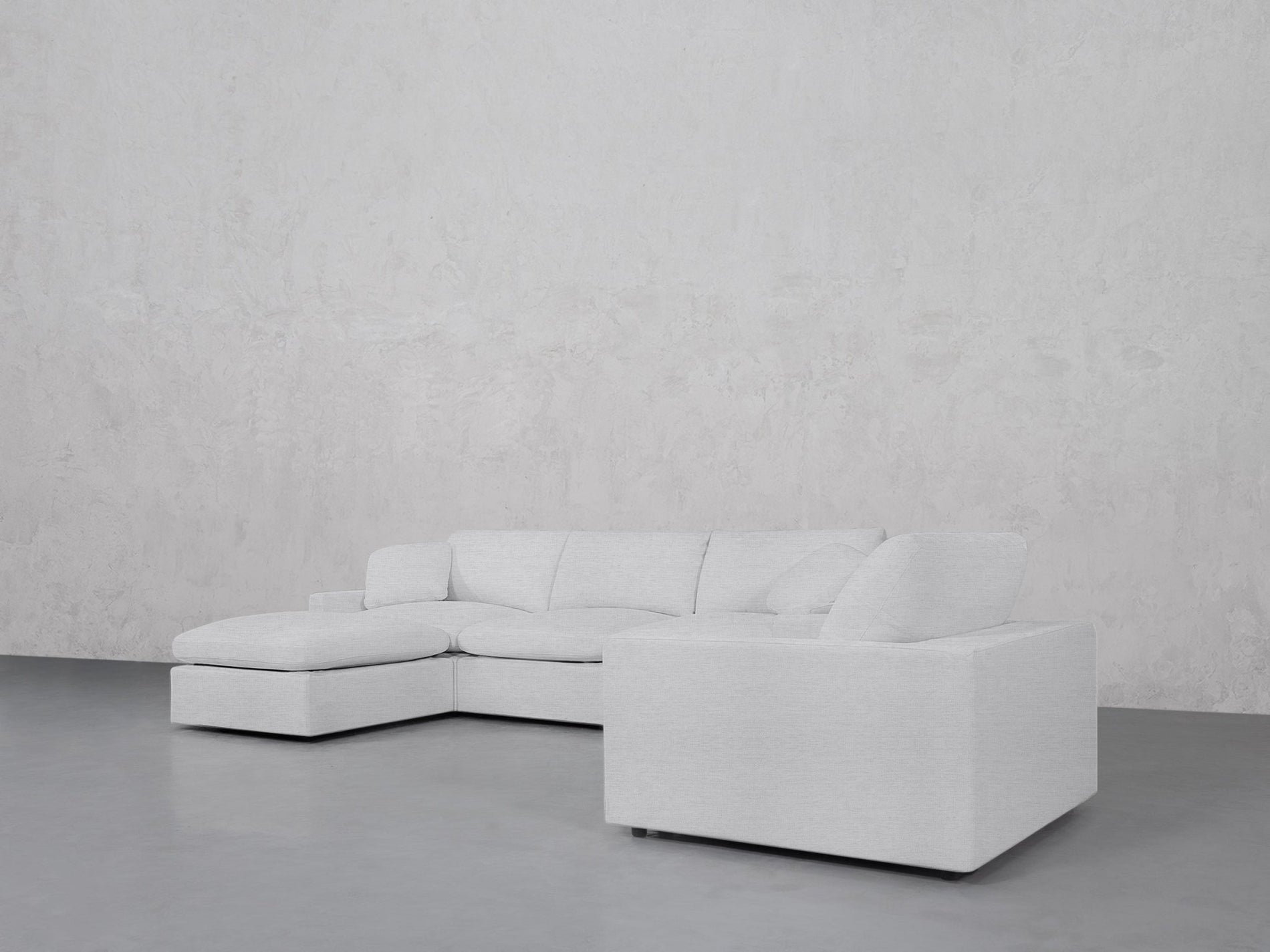 4-1 Sectional & Armchair Set (Thin Arms) - 7th Avenue