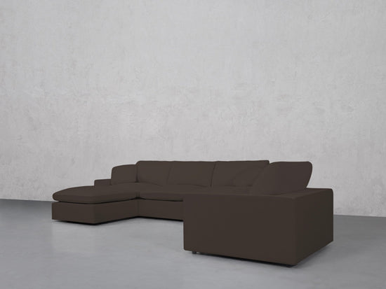 4-1 Sectional & Armchair Set (Thin Arms) - 7th Avenue