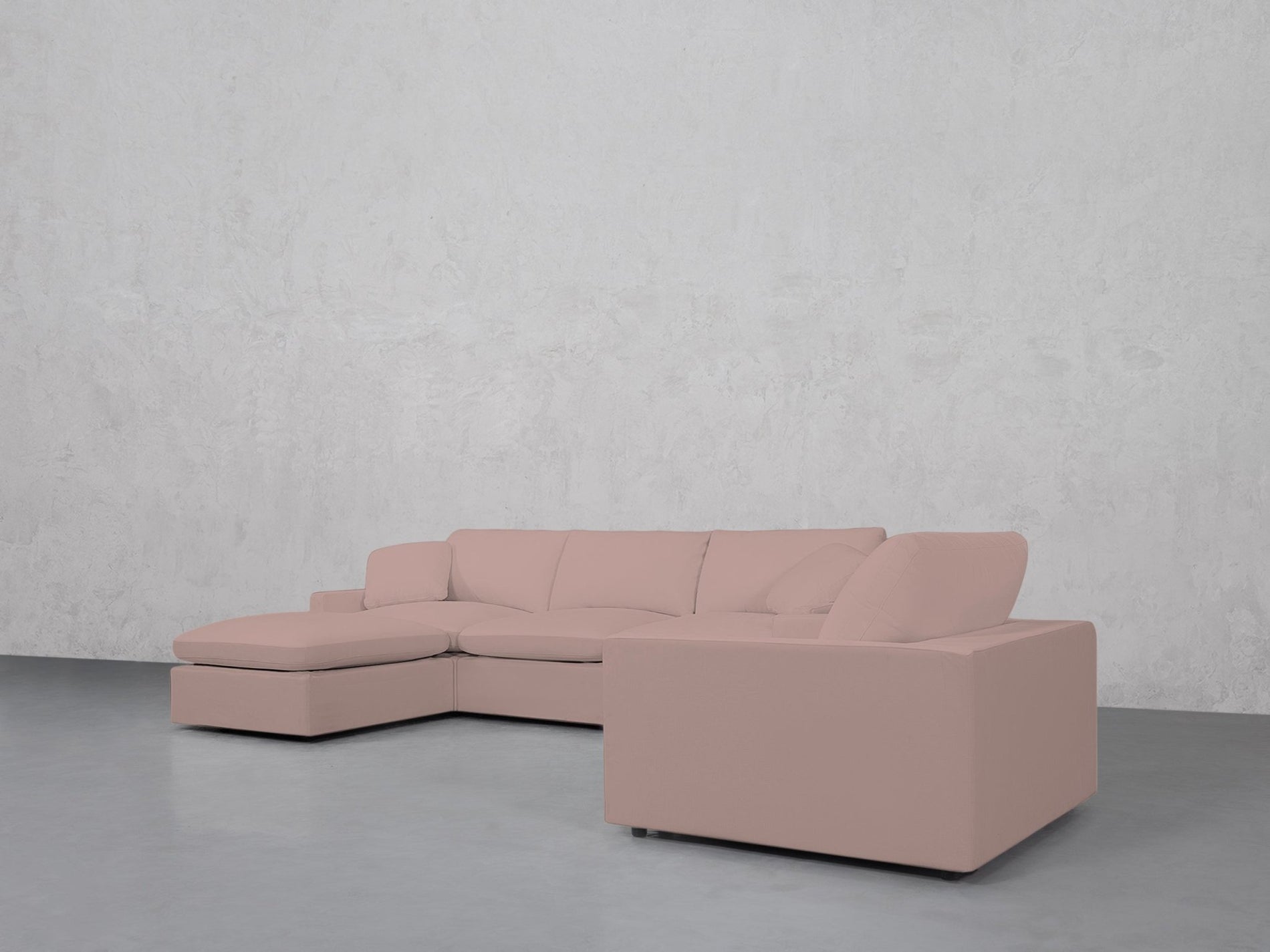 4-1 Sectional & Armchair Set (Thin Arms) - 7th Avenue