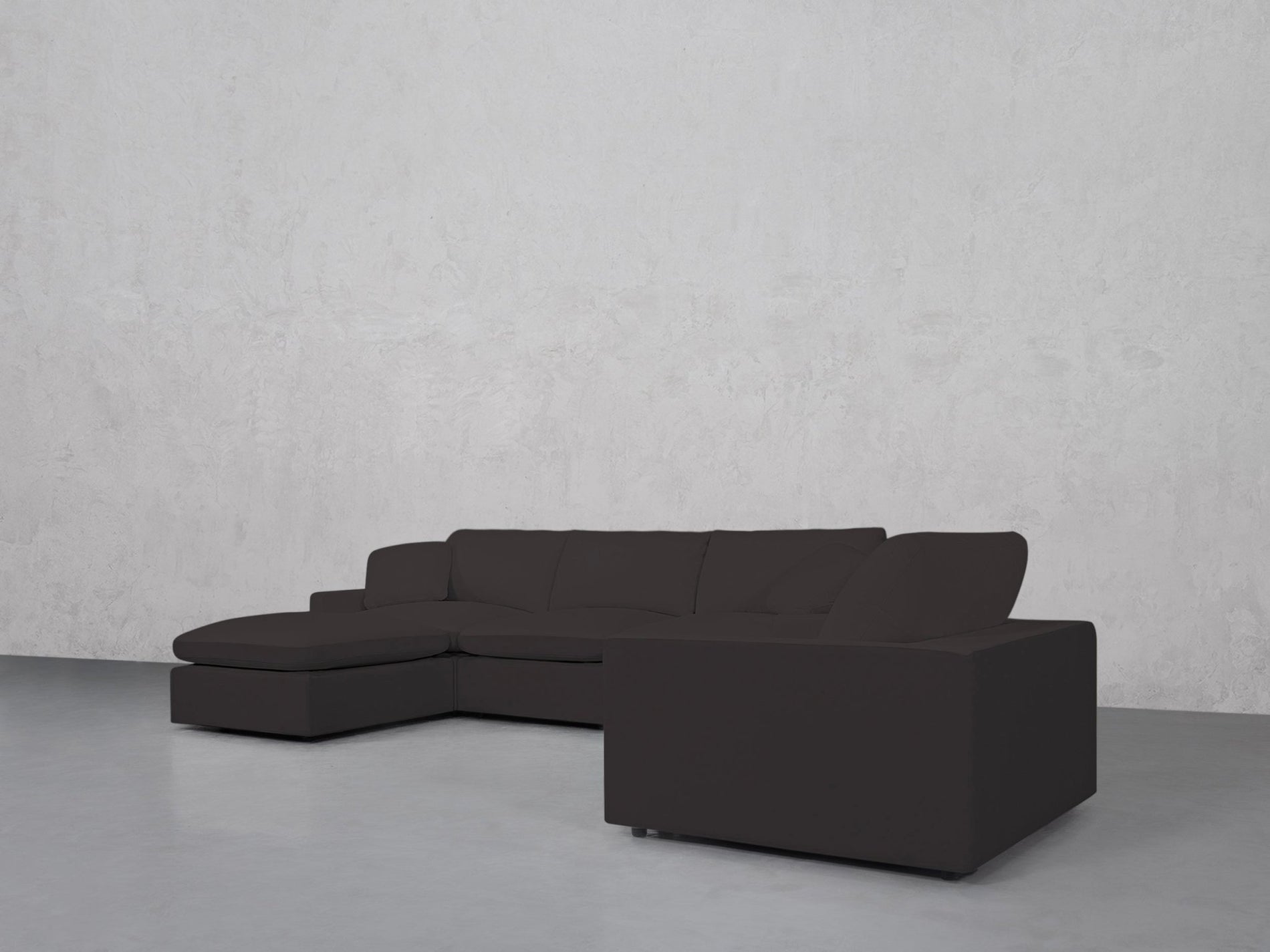 4-1 Sectional & Armchair Set (Thin Arms) - 7th Avenue