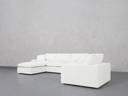 4-1 Sectional & Armchair Set (Thin Arms) - 7th Avenue
