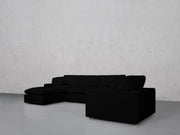 4-1 Sectional & Armchair Set (Thin Arms) - 7th Avenue