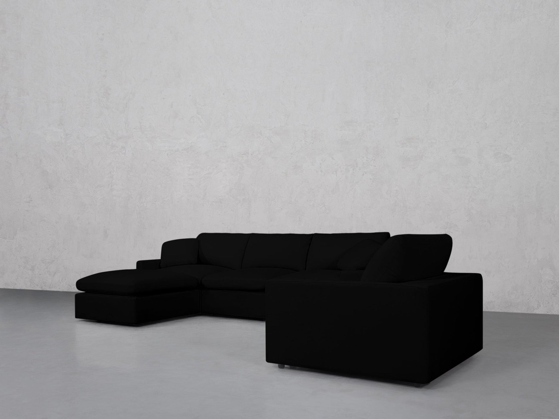 4-1 Sectional & Armchair Set (Thin Arms) - 7th Avenue