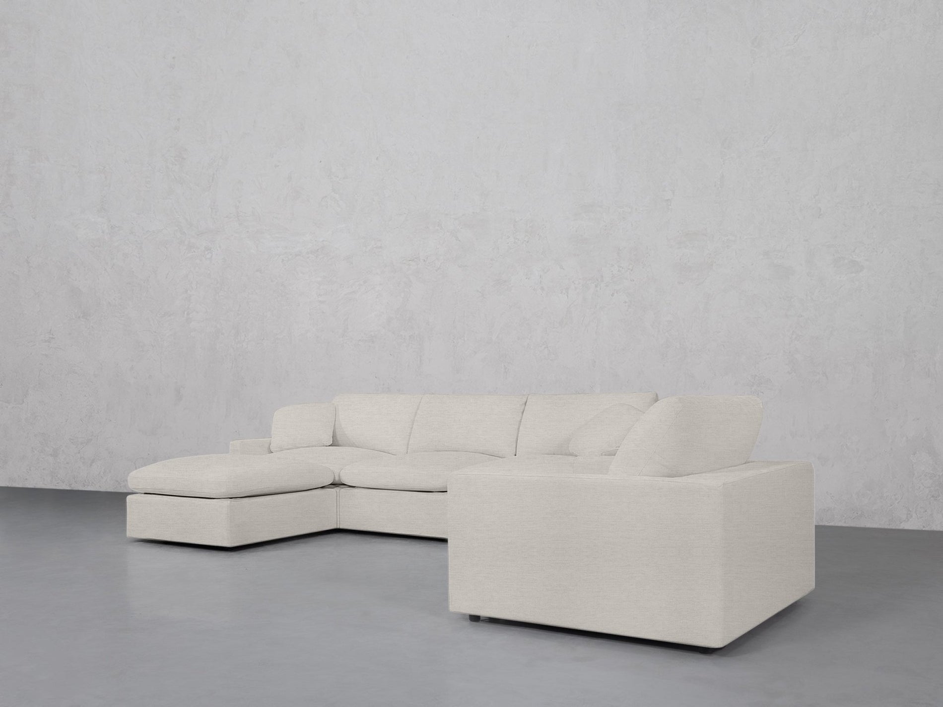 4-1 Sectional & Armchair Set (Thin Arms) - 7th Avenue