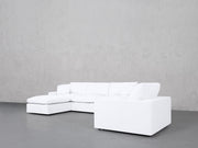 4-1 Sectional & Armchair Set (Thin Arms) - 7th Avenue