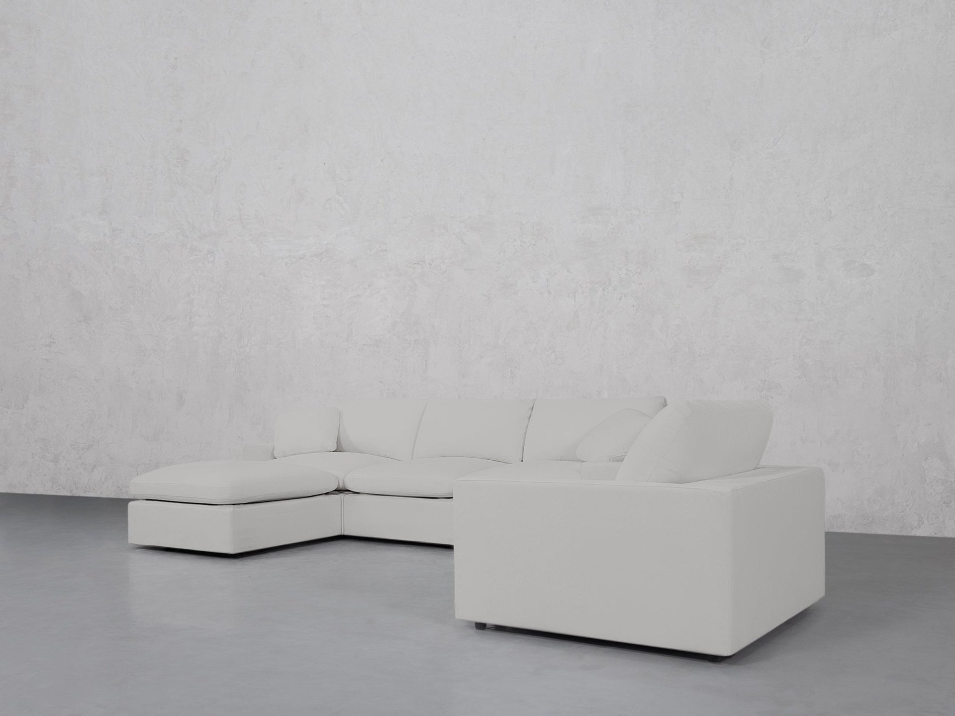 4-1 Sectional & Armchair Set (Thin Arms) - 7th Avenue