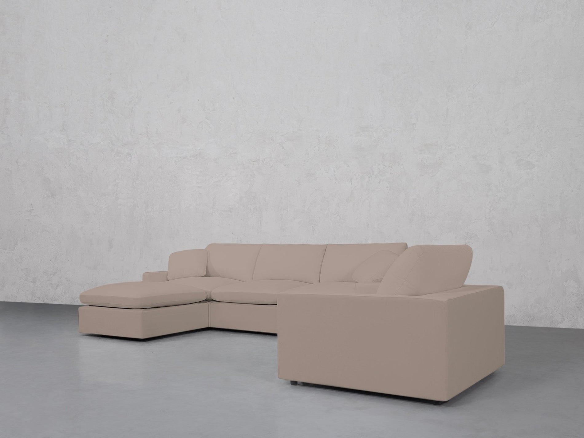4-1 Sectional & Armchair Set (Thin Arms) - 7th Avenue
