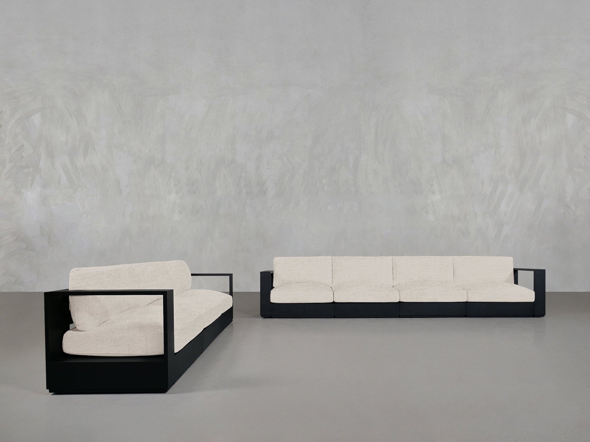 4 - 3 Sofa Set Aluminum Outdoor - 7th Avenue