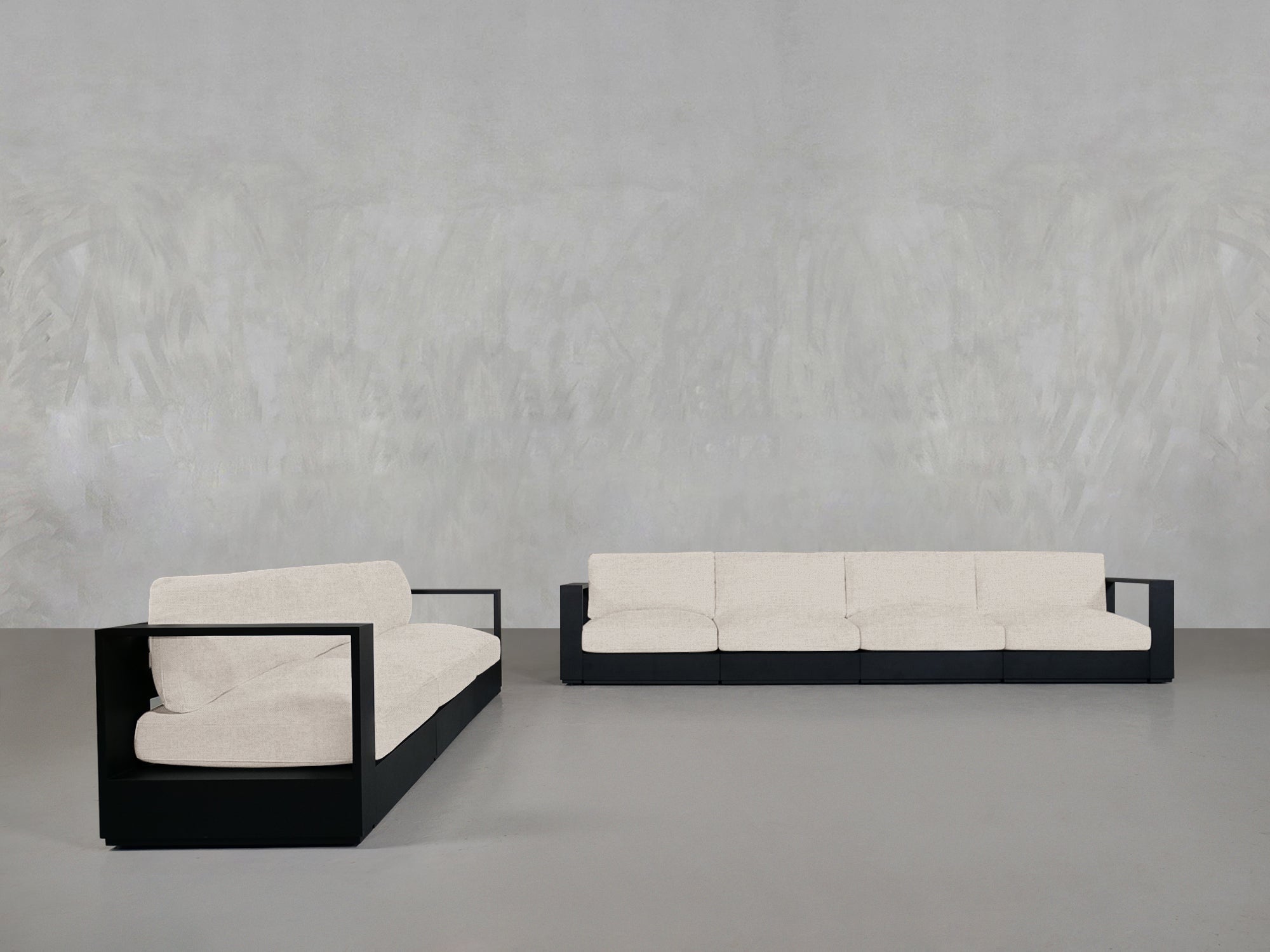4 - 3 Sofa Set Aluminum Outdoor - 7th Avenue
