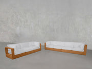 4-3 Sofa Set Teak Outdoor - 7th Avenue