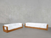 4-3 Sofa Set Teak Outdoor - 7th Avenue