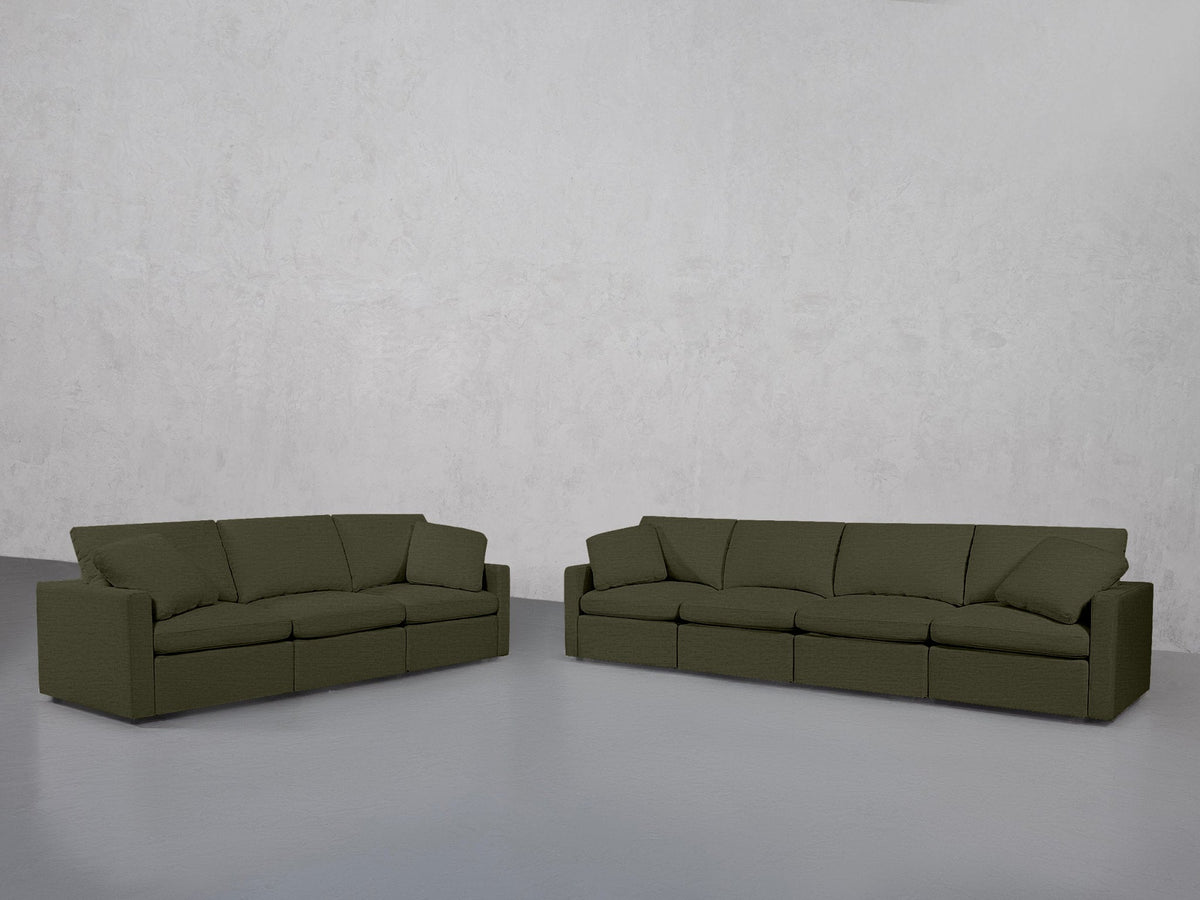 4-3 Sofa Set (Thin Arms) - 7th Avenue