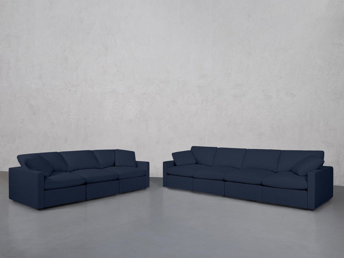 4-3 Sofa Set (Thin Arms) - 7th Avenue