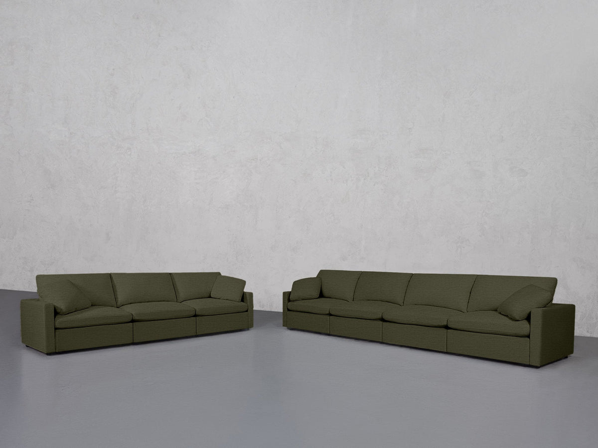 4-3 Sofa Set (Thin Arms) - 7th Avenue