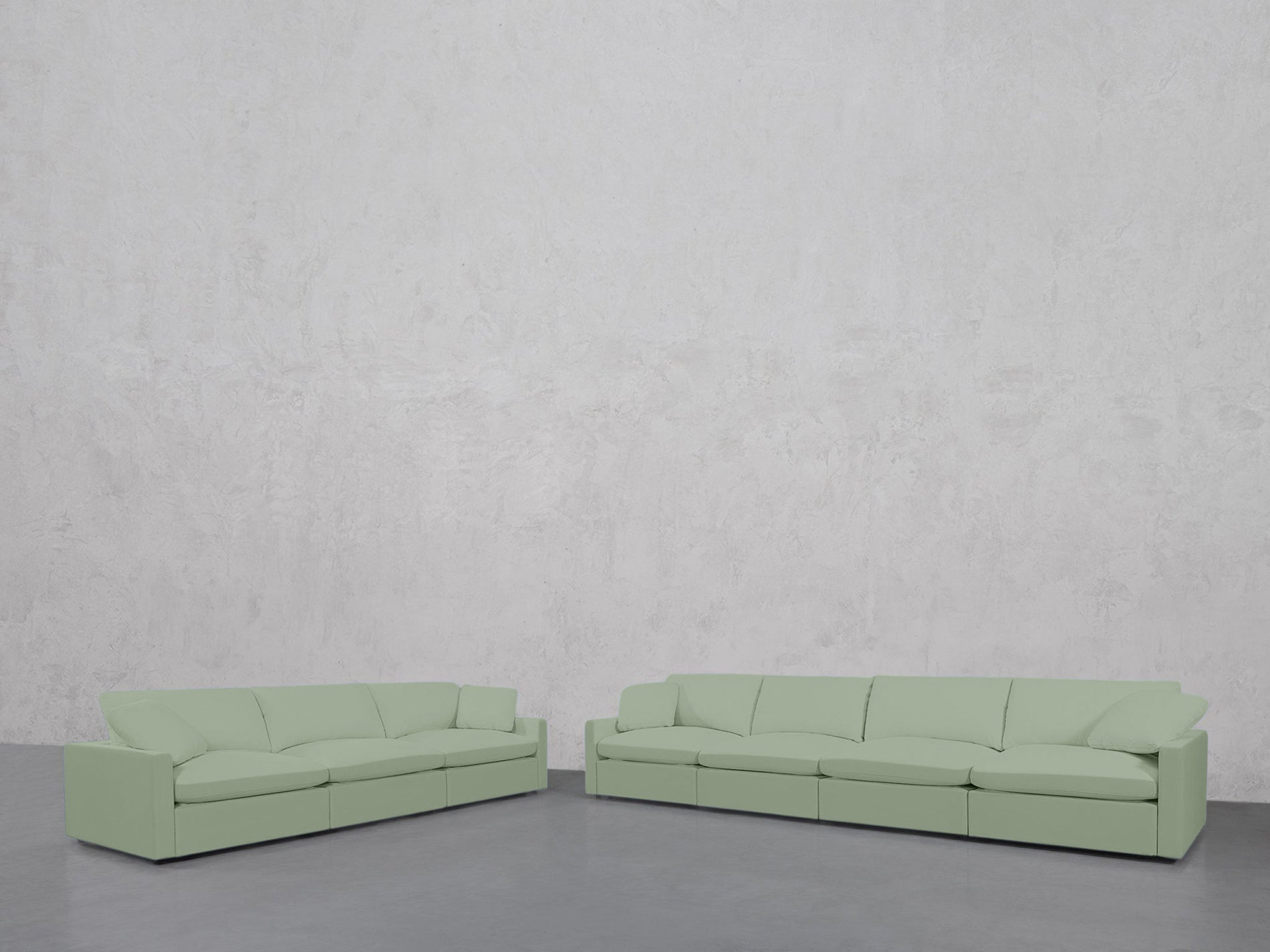 4-3 Sofa Set (Thin Arms)