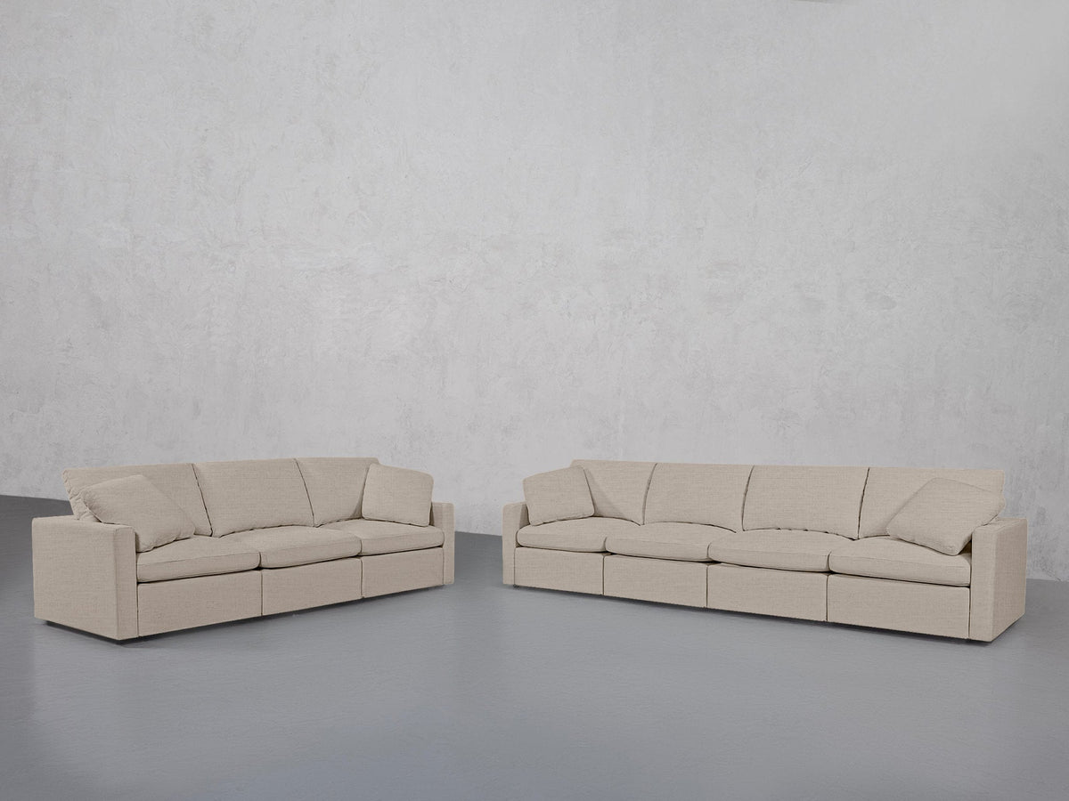 4-3 Sofa Set (Thin Arms) - 7th Avenue