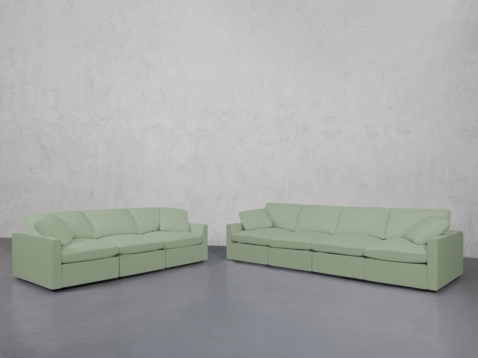4-3 Sofa Set (Thin Arms)