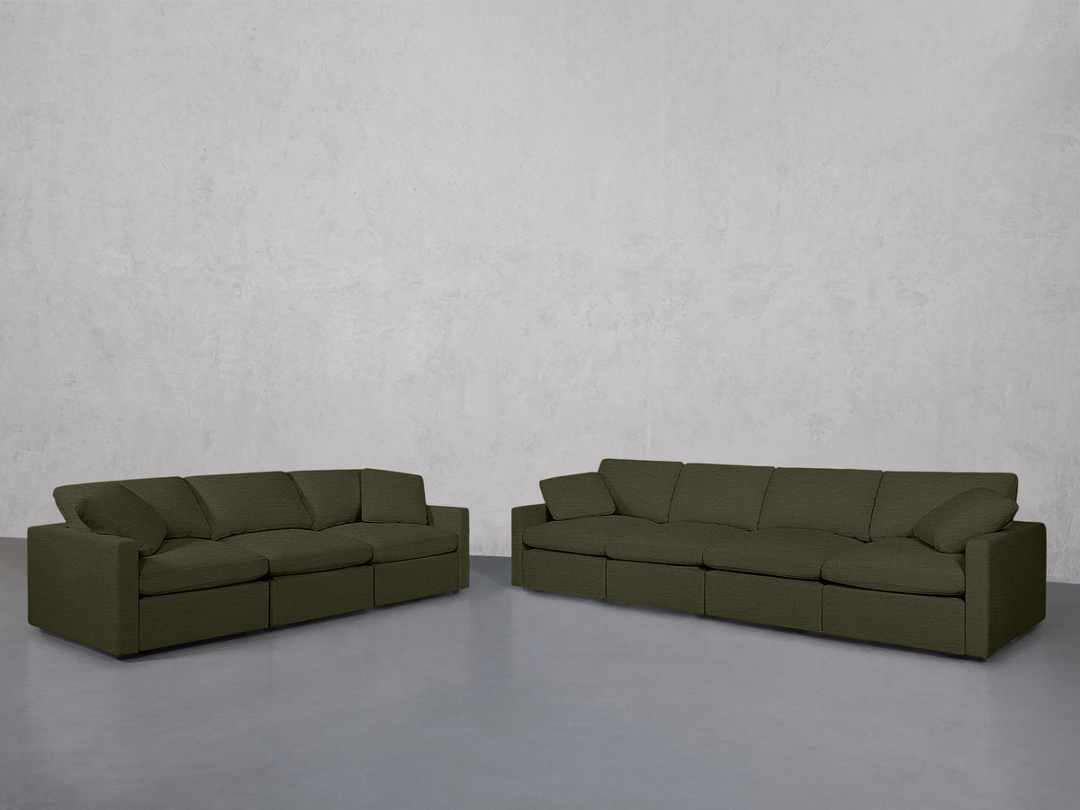 4-3 Sofa Set (Thin Arms) - 7th Avenue