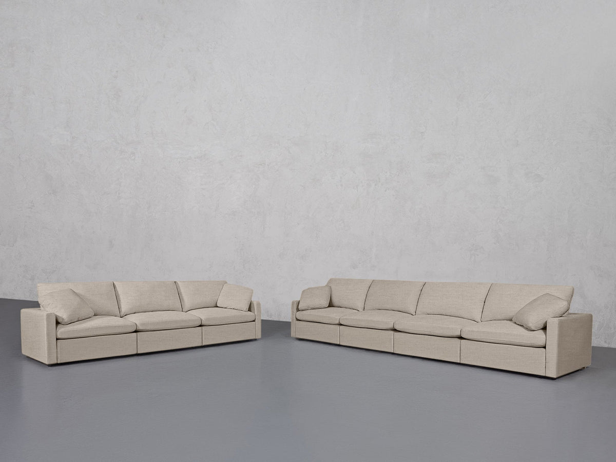 4-3 Sofa Set (Thin Arms) - 7th Avenue