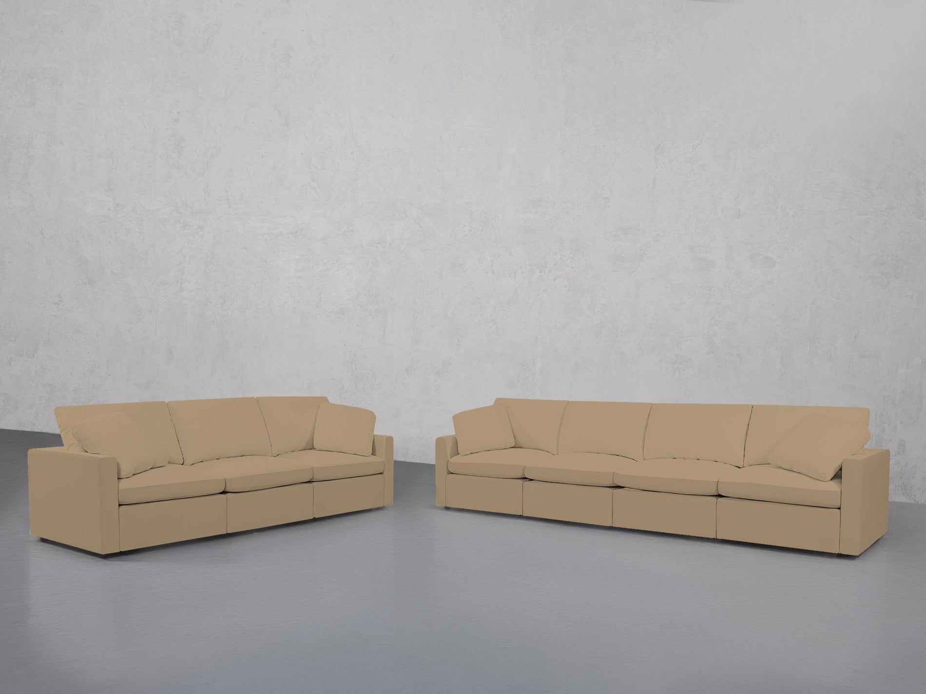 4-3 Sofa Set (Thin Arms) - 7th Avenue