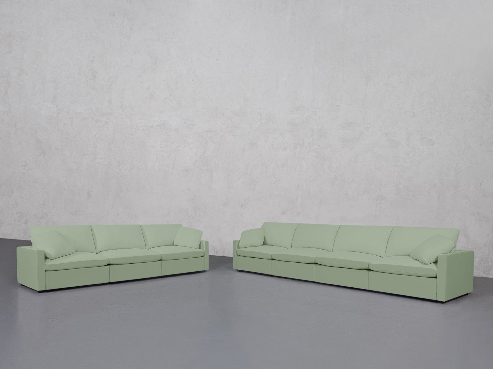 4-3 Sofa Set (Thin Arms)