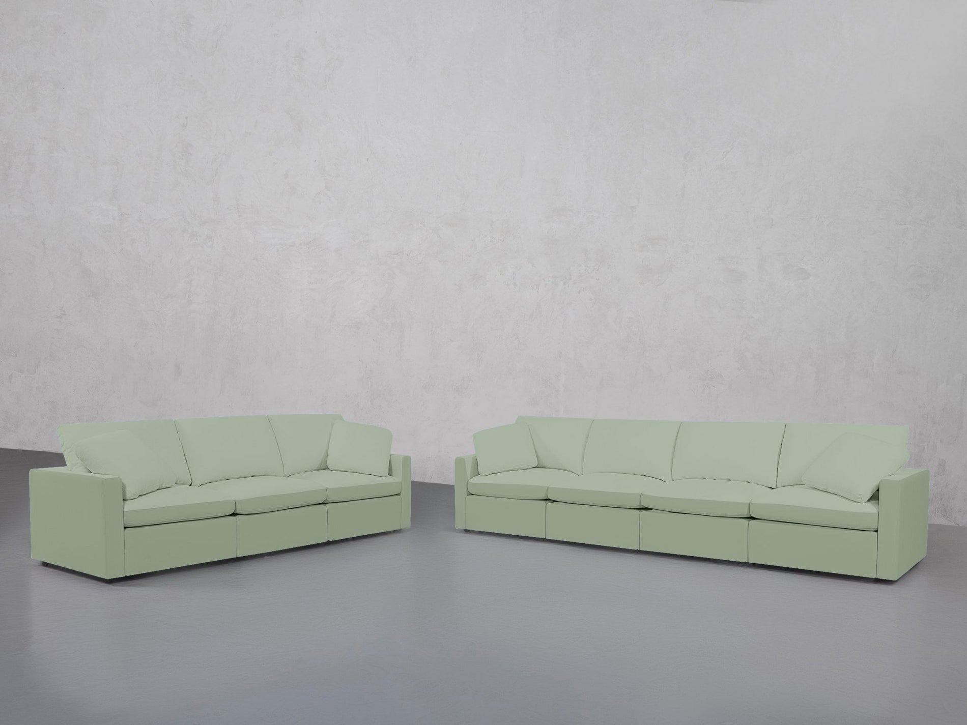 4-3 Sofa Set (Thin Arms)