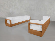 4-4 Sofa Set Teak Outdoor - 7th Avenue
