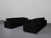 4-4 Sofa Set (Thin Arms) - 7th Avenue