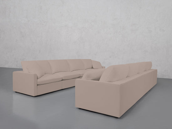 4-4 Sofa Set (Thin Arms) - 7th Avenue