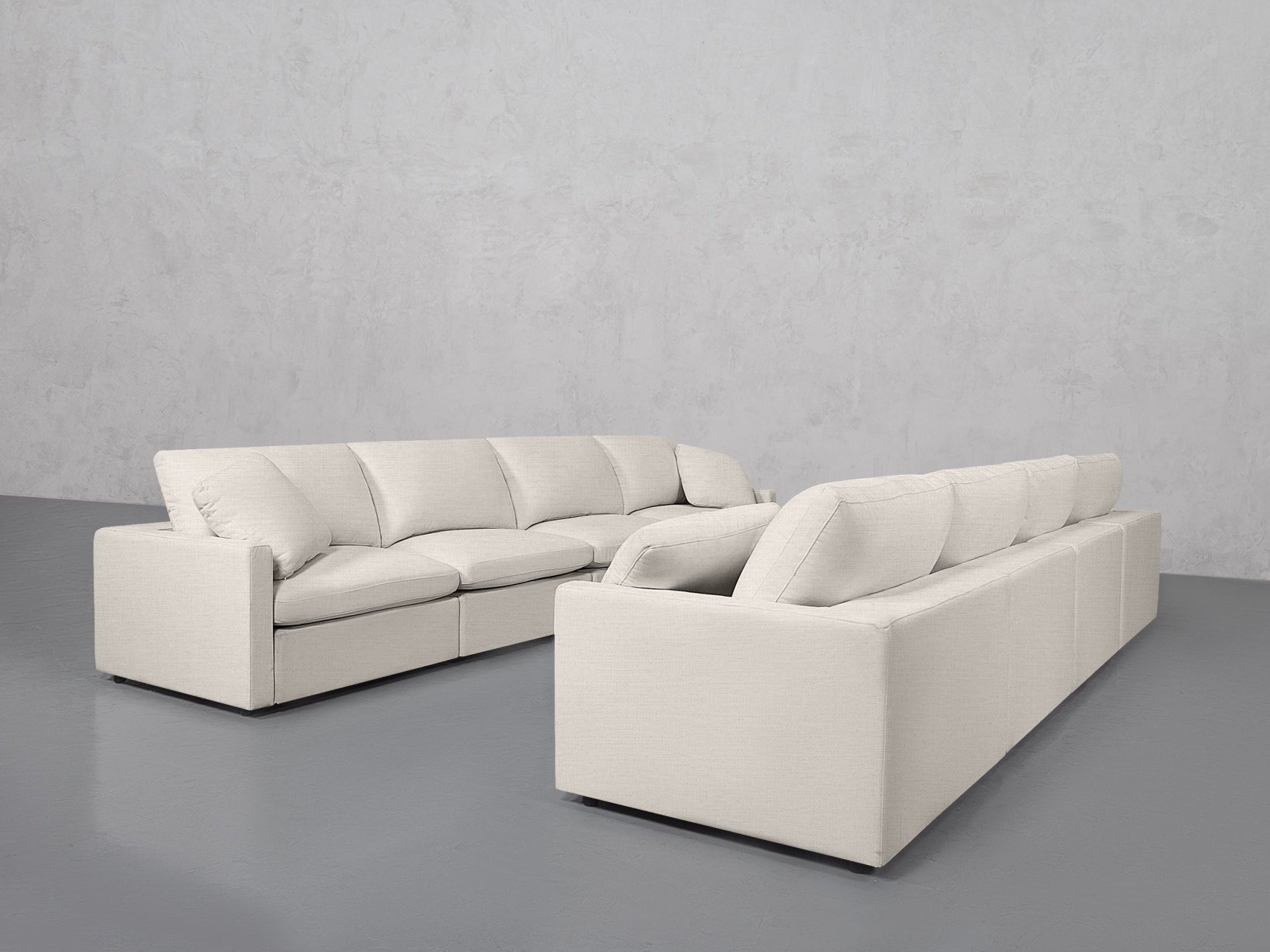 4-4 Sofa Set (Thin Arms) - 7th Avenue
