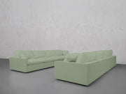 4-4 Sofa Set (Thin Arms)