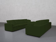 4-4 Sofa Set (Thin Arms) - 7th Avenue