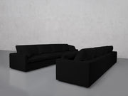 4-4 Sofa Set (Thin Arms) - 7th Avenue