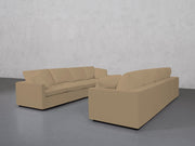 4-4 Sofa Set (Thin Arms) - 7th Avenue
