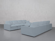4-4 Sofa Set (Thin Arms) - 7th Avenue