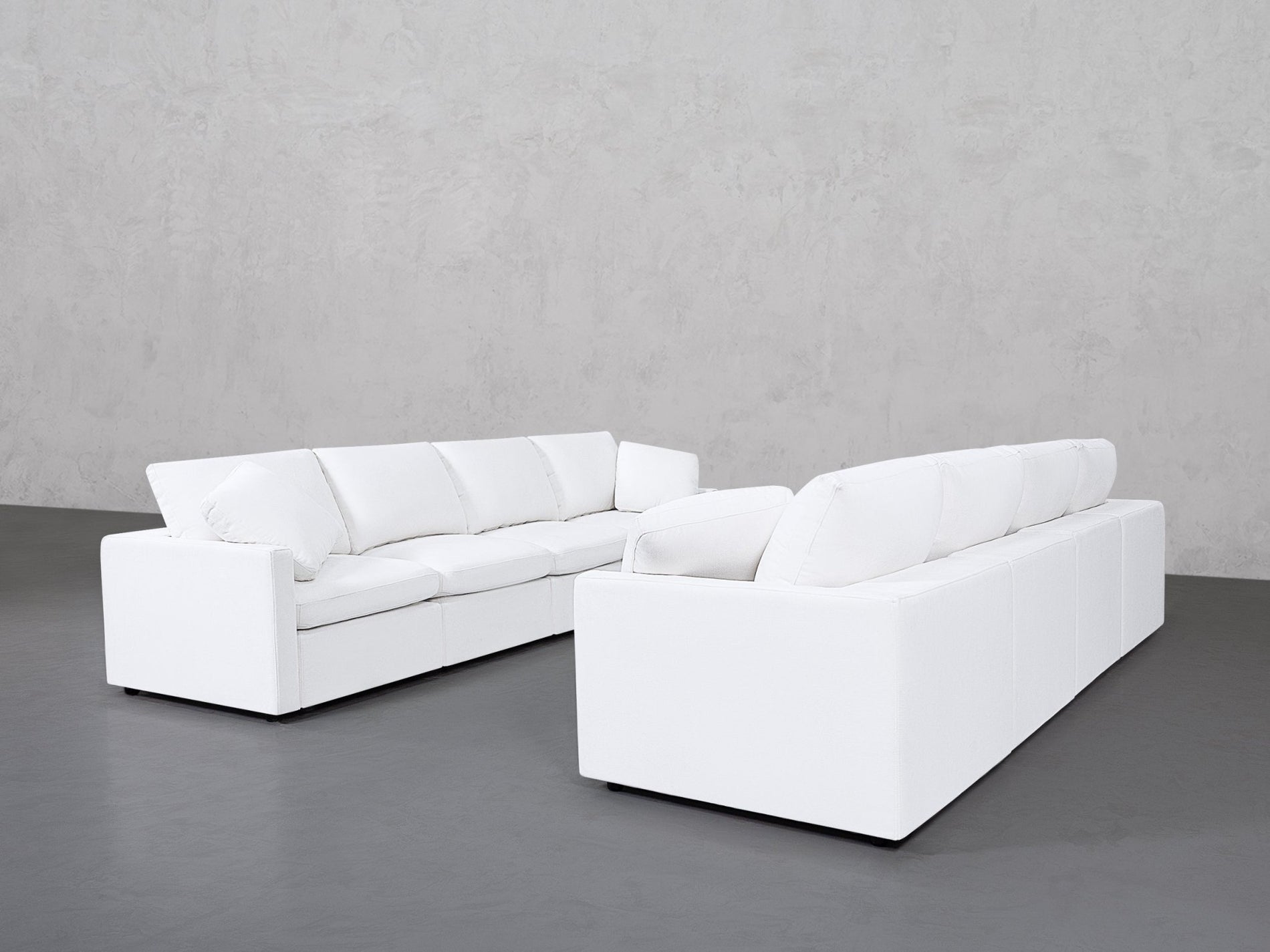 4-4 Sofa Set (Thin Arms) - 7th Avenue