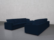 4-4 Sofa Set (Thin Arms) - 7th Avenue