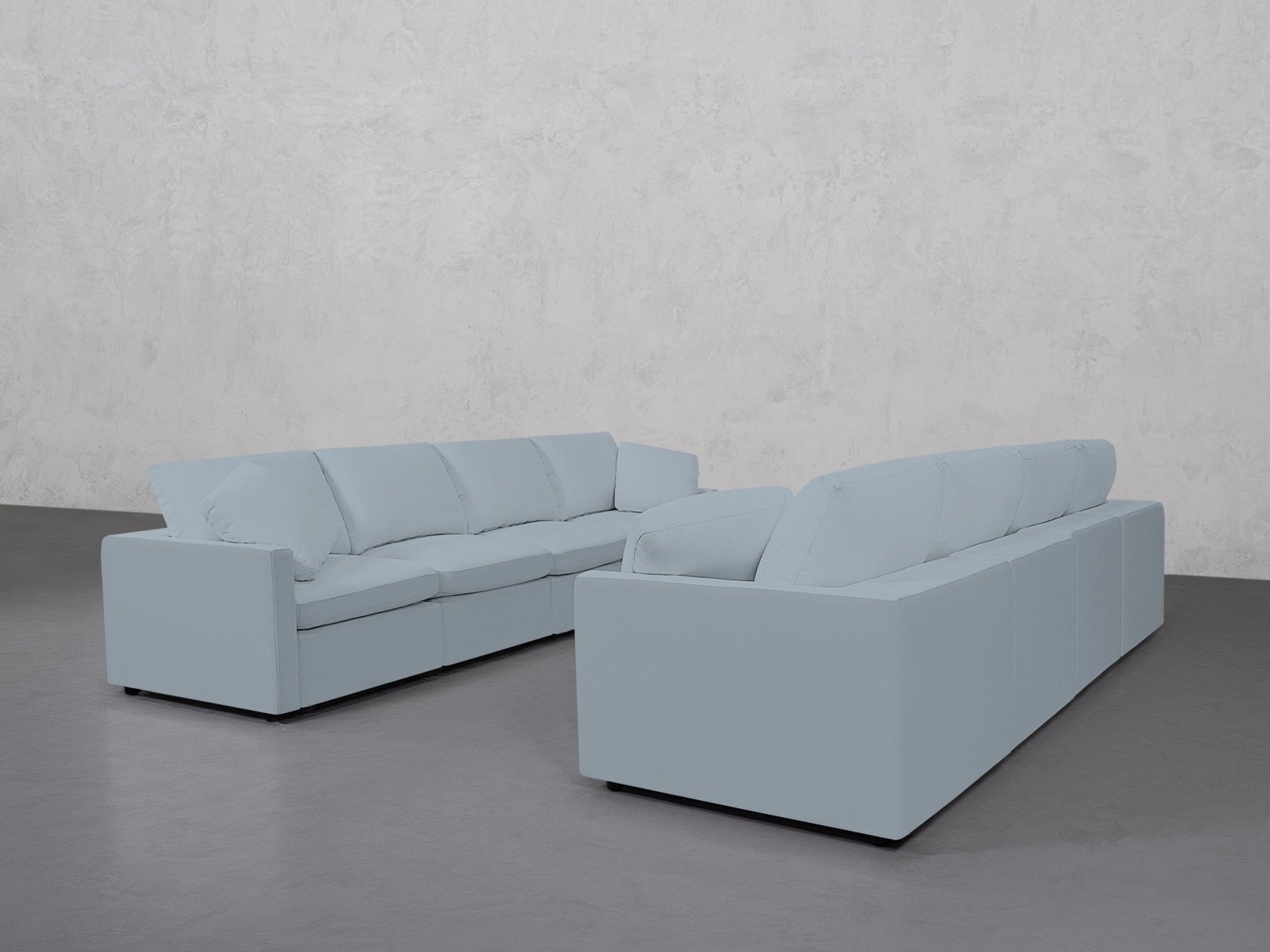 4-4 Sofa Set (Thin Arms) - 7th Avenue