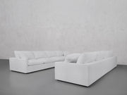 4-4 Sofa Set (Thin Arms) - 7th Avenue