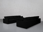 4-4 Sofa Set (Thin Arms) - 7th Avenue