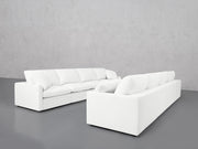 4-4 Sofa Set (Thin Arms) - 7th Avenue