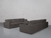 4-4 Sofa Set (Thin Arms) - 7th Avenue