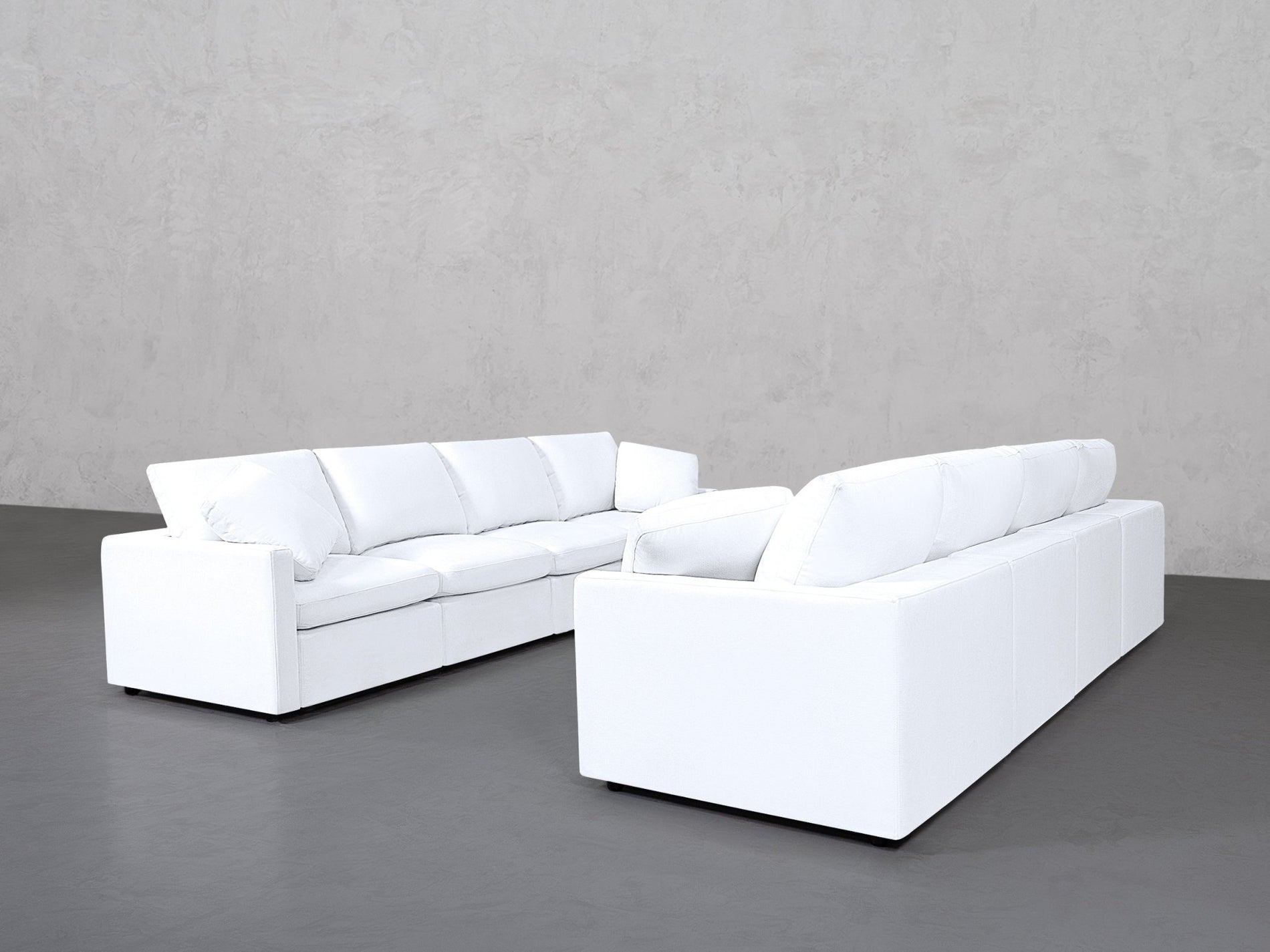 4-4 Sofa Set (Thin Arms) - 7th Avenue