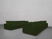 4-4 Sofa Set (Thin Arms) - 7th Avenue