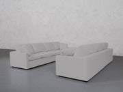 4-4 Sofa Set (Thin Arms) - 7th Avenue